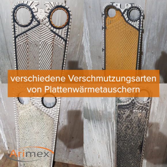 Verschmutzungen Plattenwärmetauscher