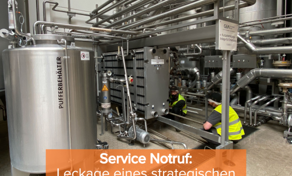 Serviceeinsatz beim Kunden