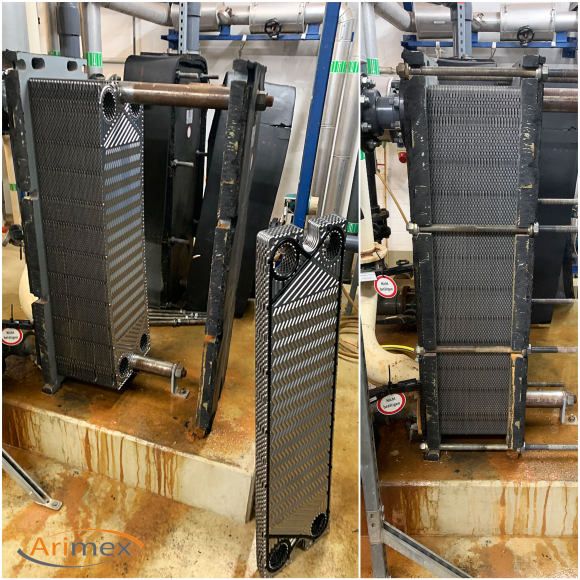 API Schmidt-Bretten Plattenwärmetasucher des Typs Sigma M37