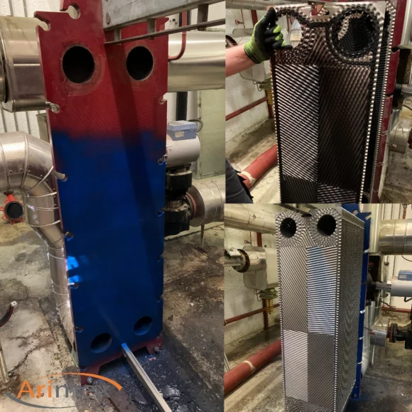 SWEP GX-042 Plattenwärmetauscher Serviceeinsatz